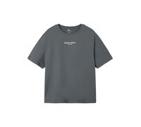 NAME IT T-Shirt 'NKMBrody' gris foncé / blanc, Taille 146-152