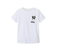 NAME IT T-Shirt 'NKMDio'' bleu roi / jaune citron / noir / blanc, Taille 116