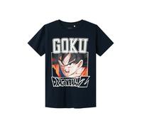 NAME IT T-Shirt 'NKMDrue' nude / marine / homard / blanc, Taille 146-152