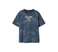 NAME IT T-Shirt 'NKMFERTO' indigo / bleu clair / vert clair, Taille 146-152