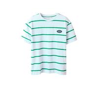 NAME IT T-Shirt 'NKMFRITZ' vert / blanc naturel, Taille 116