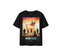 NAME IT T-Shirt 'NKMMalim' bleu / saphir / corail / noir, Taille 134-140