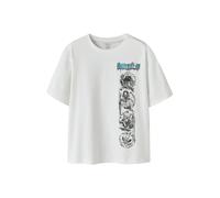 NAME IT T-Shirt 'NKMMod Fortnite' bleu / noir / blanc, Taille 134-140