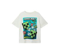 NAME IT T-Shirt 'NKMMus Minecraft' turquoise / citron vert / noir / blanc, Taille 158-164