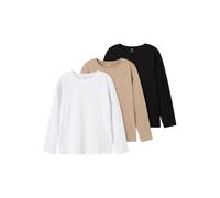 NAME IT T-Shirt 'NKMVobbo' greige / noir / blanc, Taille 116