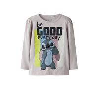 NAME IT T-Shirt 'NMFDIANA STITCH' opal / kiwi / mauve / noir, Taille 110
