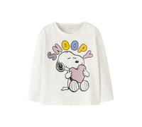 NAME IT T-Shirt 'NMFDREMA SNOOPY' jaune / mauve / noir / blanc, Taille 104