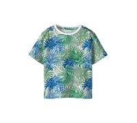 NAME IT T-Shirt 'NMMJAXON' bleu foncé / vert / blanc, Taille 98