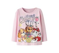 NAME IT T-Shirt 'Paw Patrol' marron / rose / rouge / blanc, Taille 116