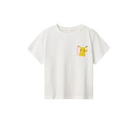 NAME IT T-Shirt 'Dyppi Pokemon' bleu ciel / jaune / rose / blanc, Taille 134-140