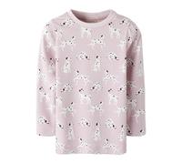 NAME IT Top Haut Nmfkilas XSL, Mauve Blanchi, 116 Fille