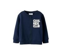 NAME IT Veste de survêtement 'NMMNEIL' bleu marine / jaune foncé / blanc, Taille 110