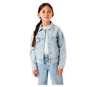 Name It Veste en jean Mila 8510 Bleu clair denim blanchi Fille 8 ans (128)
