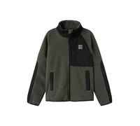 NAME IT Veste en polaire 'NKNMYles' sapin / noir, Taille 128