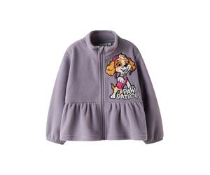 NAME IT Veste en polaire 'Paw Patrol' orange / rose / pourpre / blanc, Taille 110