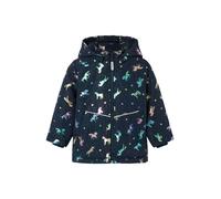 NAME IT Veste mi-saison 'NMFMaxi' bleu marine / marron / violet / argent, Taille 80