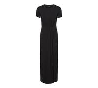 VERO MODA Vmava Lulu SS Ancle Dress GA Petite Robe, Noir, XL Femme