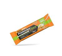 NAMEDSPORT> Proteinbar Zero, Barre protéinée au goût de crème brûlée avec 35% de protéines, idéale comme collation ou après l'entraînement, sans gluten, Brand of Italy, boîte de 12