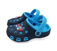 Namektch Sabots antidérapants et légers pour petits enfants, pour la plage, la piscine, la douche, bleu, 11.5-12 Little Kid