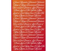 Names of Jesus Notebook: A Spiritual Notebook for Writing, Worship, and Keeping Jesus at the Center of Your Life | Size 6x9 inch