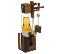 Namesakes® Casse-tête pour Bouteille de bière - Puzzle en Bois pour Adultes - Idee Cadeau Homme et Femme Original - Emballage Unique pour Bouteille - Jeu de logique Adulte