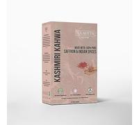 NAMHYA Kashmir Kahwa au safran pur, cardamome, cannelle et pétales de rose 100 ml (sachets de thé)