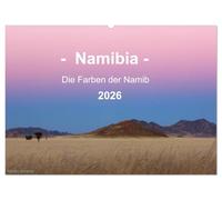 Namibia - Die Farben der Namib (Wandkalender 2026 DIN A2 quer), CALVENDO Monatskalender: Landschaftskalender mit Fotos aus dem Süden von Namibia