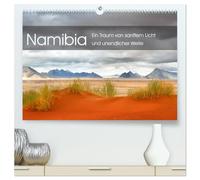 Namibia: Ein Traum von sanftem Licht und unendlicher Weite (hochwertiger Premium Wandkalender 2026 DIN A2 quer), Kunstdruck in Hochglanz: Eine vom ... magische Orte und malerischte Landschaften.