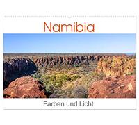 Namibia - Farben und Licht (Wandkalender 2026 DIN A2 quer), CALVENDO Monatskalender: Die ganze Farbenpracht Namibias