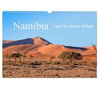 Namibia - Land im Süden Afrikas (Wandkalender 2026 DIN A3 quer), CALVENDO Monatskalender: Sehen Sie faszinierende Bilder von Wüste und Tierwelt.