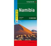 Namibia, road map 1:1,000,000, freytag & berndt