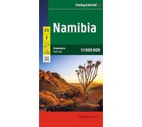 Carte routière - Namibie | Freytag & Berndt