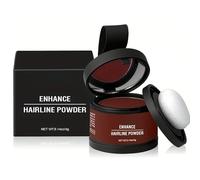 Namika Poudre Cheveux,14 Couleurs Poudre de Racine de Cheveux - Pour Homme et Femme,Couverture de Racine, pour Combler les Cheveux Clairsemés (#04 Brun rougeâtre foncé)