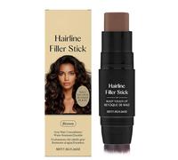 Namika Root Touch up Stick,Namika Poudre Cheveux Waterproof,Hairline Filler Stick,Instantly Gray Hair Cover Up,Retouche Racines Instantanée,Camoufle Cheveux Gris,Résultat Naturel (Brown)