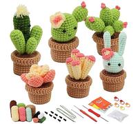 Namner Kit de crochet pour débutants, kit de crochet, crochet pour débutant, kit de démarrage à crochet, pour travaux manuels avec kit de crochets, aiguille à coudre à la main, marqueurs de points