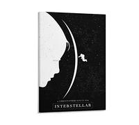 NAMNNE Affiches et impressions 60 * 90cm Senza Cornice Movie Interstellar Space Movie Print Picture Paintings for Living Room Bedroom Decoration