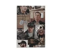 NAMNNE Toile Oeuvre Peinture 30 * 50cm Senza Cornice Chris Evans Chris Evans Room Wall Art for Kids Room Bedroom Home Decor Poster musicale