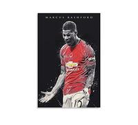 NAMNNE Toile Oeuvre Peinture 40 * 60cm Senza Cornice Marcus Rashford Room Wall Art for Kids Room Bedroom Home Decor Poster musicale