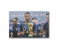 NAMNNE Toile Oeuvre Peinture 40 * 60cm Senza Cornice Mbappe Sportss of French Football Greats (2) Poster Wall Art Gift Living Room Bedroom Decor