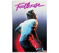 NAMNNE Toile Tableau 50 * 70cm Senza Cornice Footloose 1984 Movie Poster Canvas Wall Art Pictures for Bedroom Wall Art Gifts Decor