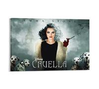 NAMNNE Toile Tableau 60 * 80cm Senza Cornice Film Crudelia Commedia Film Classico Regali da parete per la casa Poster decorativi moderni