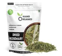 Namo Organics - 1 kg - Feuilles séchées au romarin - Pour la croissance des cheveux et thé aux feuilles de romarin - Herbes sèches biologiques (1 kg)