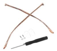 NAMOARLY 1 Paire Bras De Lunettes Accessoires De Réparation De Lunettes Métal Universel Pour Myopia Réduire Le Contact Entre Les Oreilles Et Les Branches