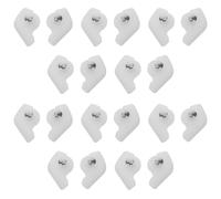 NAMOARLY 10 Paires Patchs Anti-frottement pour Œillets de Chaussures, Empiècements de Doublure Intérieure, Plastique et Métal, Noir, pour Chaussures de Sport, Running, Marche, Trail