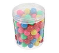 NAMOARLY 100Pièces Boules Plastique Colorées pour Mathématiques Problèmes de Probabilité Billes de Comptage pour Matériel Pédagogique