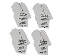 NAMOARLY 100pièces Étiquettes De Lavage pour Vêtements Lot de Cartes Instructions De Nettoyage Shirts Étiquettes Pratiques Et avec Vierge pour Notes Supplémentaires Idéale pour
