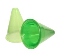 NAMOARLY 12 Pièces Cloche pour Plantes de Jardin en PVC Vert | Hivernage des Fleurs et Semis, Usage Jardins Privés et Projets Paysagers, Protection Oiseaux