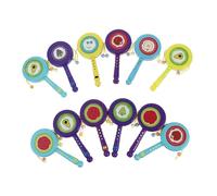 NAMOARLY 12pièces Tambour Garçon Fille Portable Anti-dérapant Éducatif Musique Garçon Fille Stimule Sens Du Rythme