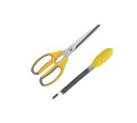 NAMOARLY 1ensemble Set De Ciseaux De Cuisine Antidérapants Pour Barbecue Kit Pratique De Pince Et Ciseaux Acier Inoxydable Pour Viande Et Légumes Ustensiles De Cuisine Pour Grillades