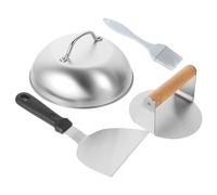 NAMOARLY 1ensemble Set De Presse à Burger Outil De Fabrication De Galettes Pour Bbq Presse à Hamburger Ergonomique Kit Poignée Pour Grillades Plein Air